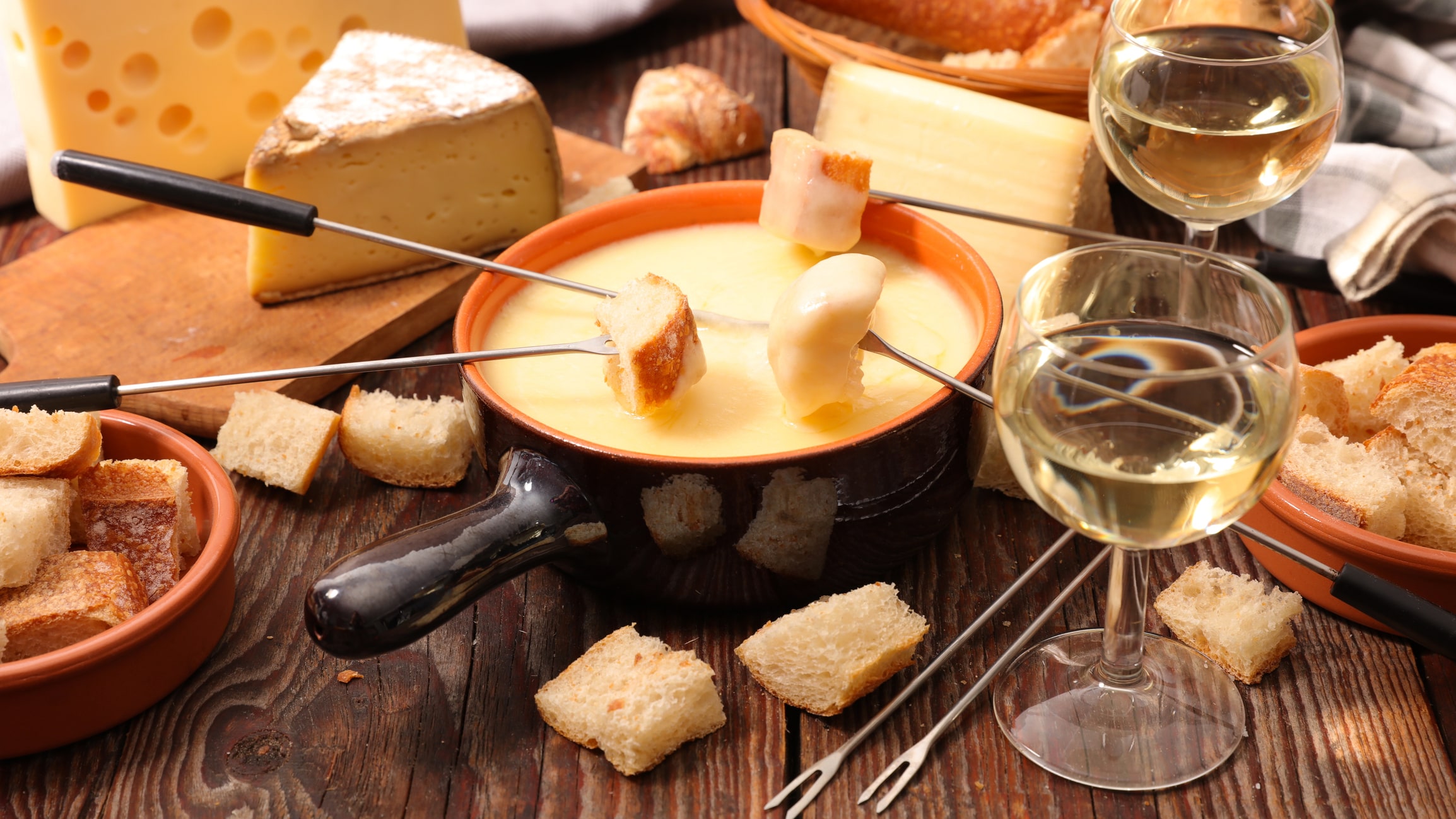 Gouda-cheese-fondue